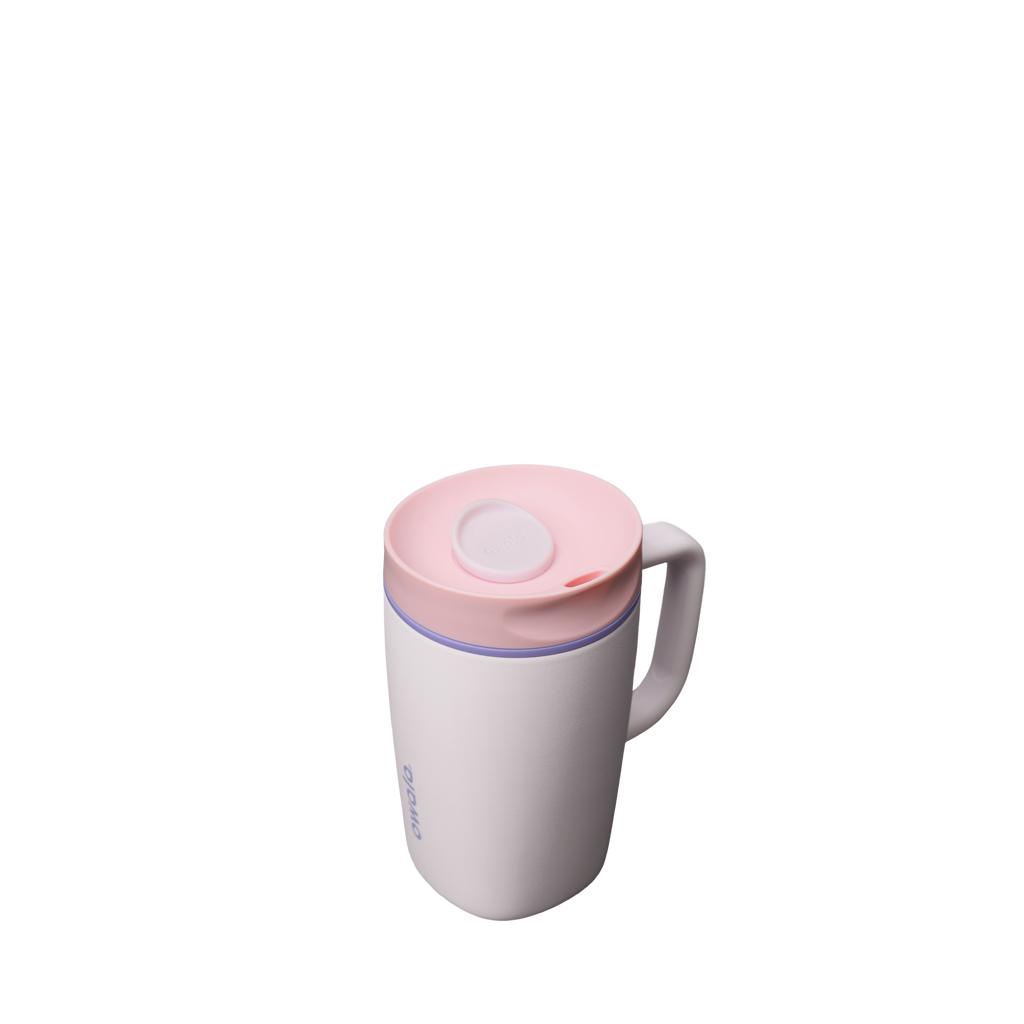 SmoothSip® Slider with Handle - Peach of Mind / 24oz / Stainless Steel